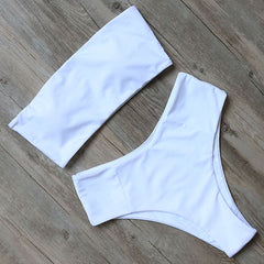 RUUHEE Bandage Bikini Swimwear Women Swimsuit High Waist Bikini Set 2020 Bathing Suit Push Up Maillot De Bain Femme Beachwear