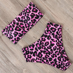 RUUHEE Bandage Bikini Swimwear Women Swimsuit High Waist Bikini Set 2020 Bathing Suit Push Up Maillot De Bain Femme Beachwear