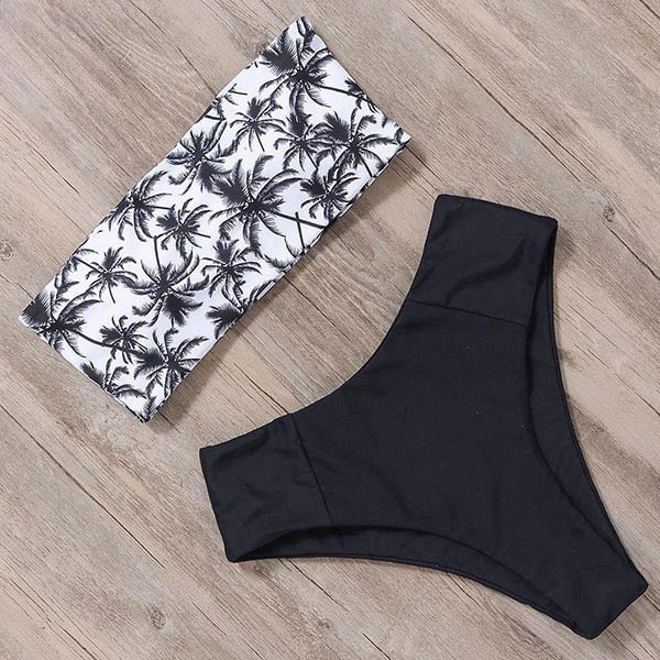RUUHEE Bandage Bikini Swimwear Women Swimsuit High Waist Bikini Set 2020 Bathing Suit Push Up Maillot De Bain Femme Beachwear