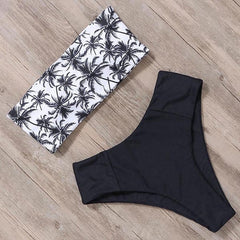 RUUHEE Bandage Bikini Swimwear Women Swimsuit High Waist Bikini Set 2020 Bathing Suit Push Up Maillot De Bain Femme Beachwear