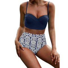 New Bikinis Women Tie-dye Sexy Bikini Set Two Piece Swimsuit Push Up Swimwear Beach Bathing Suit Female Bikini 2020