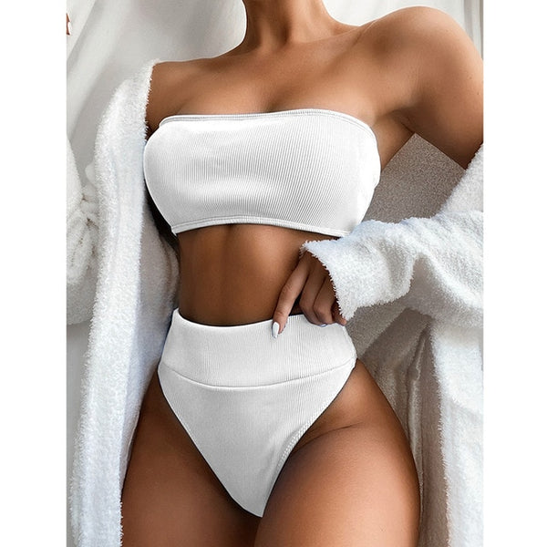 In-X High waist paisley print bikini 2020 Push up swimwear women Underwire swimsuit female Sexy lace bikinis Straps bathing suit