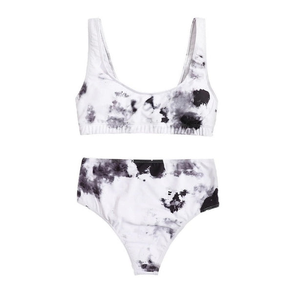 New Bikinis Women Tie-dye Sexy Bikini Set Two Piece Swimsuit Push Up Swimwear Beach Bathing Suit Female Bikini 2020