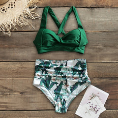 Sexy High Waist Bikini 2020 Halter Plus Size Swimwear Women Swimsuit Female Bikini Set Bodysuit Bathing Suit Summer Biquini XXL