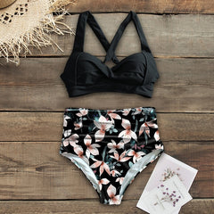 Sexy High Waist Bikini 2020 Halter Plus Size Swimwear Women Swimsuit Female Bikini Set Bodysuit Bathing Suit Summer Biquini XXL